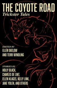 Cover for Coyote Road anthology of trickster tales